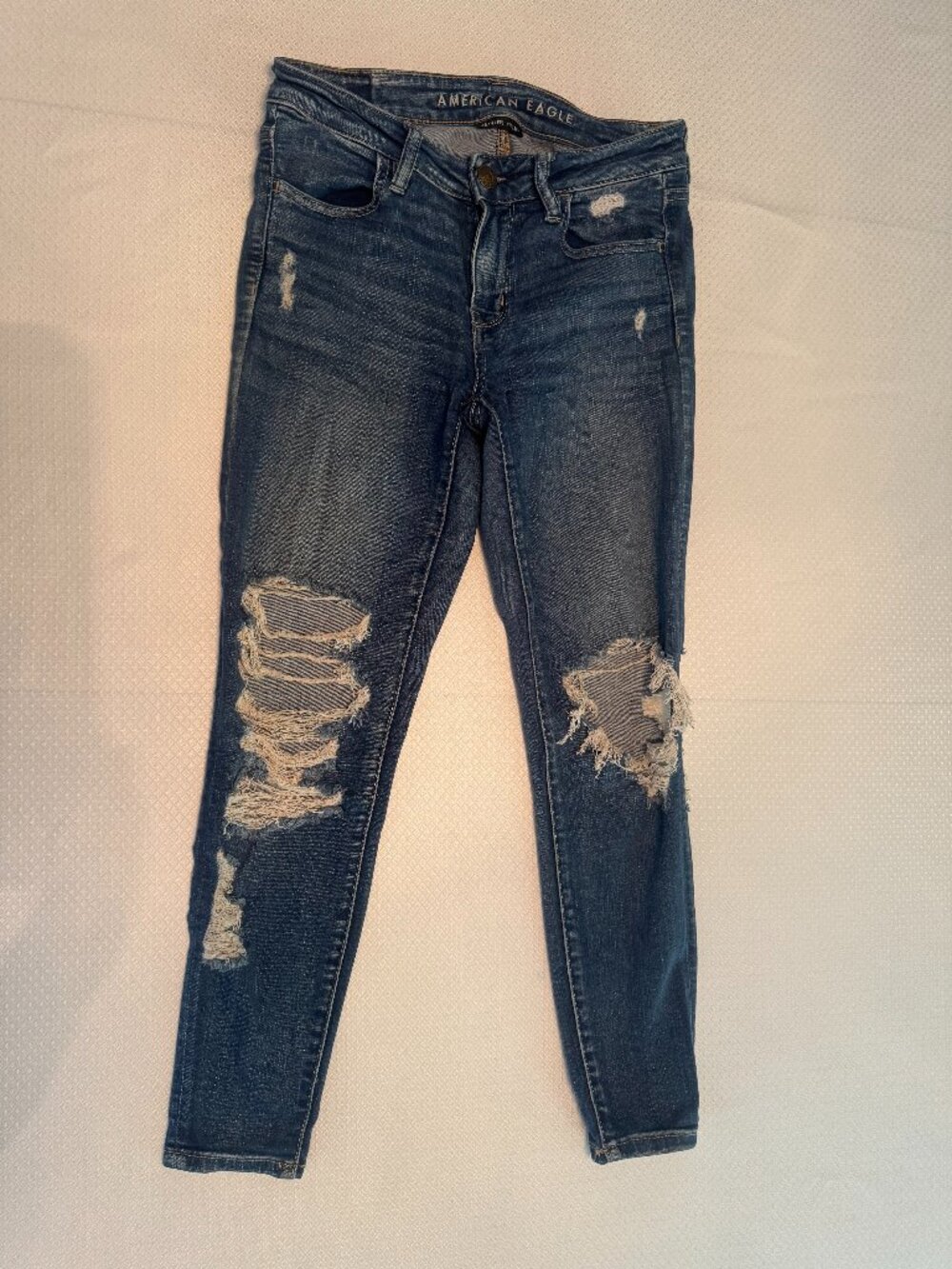 American Eagle Distressed Jeggings